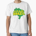 Brazil Map and Skyline by UNK-Fatigues