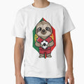 Portugal Soccer Sloth Football Fan by k3rstman1
