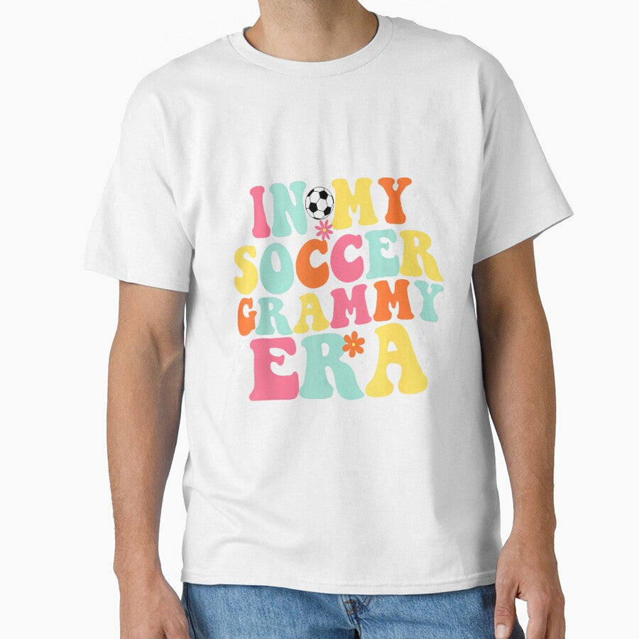 In My Soccer Grammy Era Retro Game Day Groovy by HazelWCagle