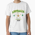 Australia 2026 — Vintage Soccer Tee by C & T ArtLab