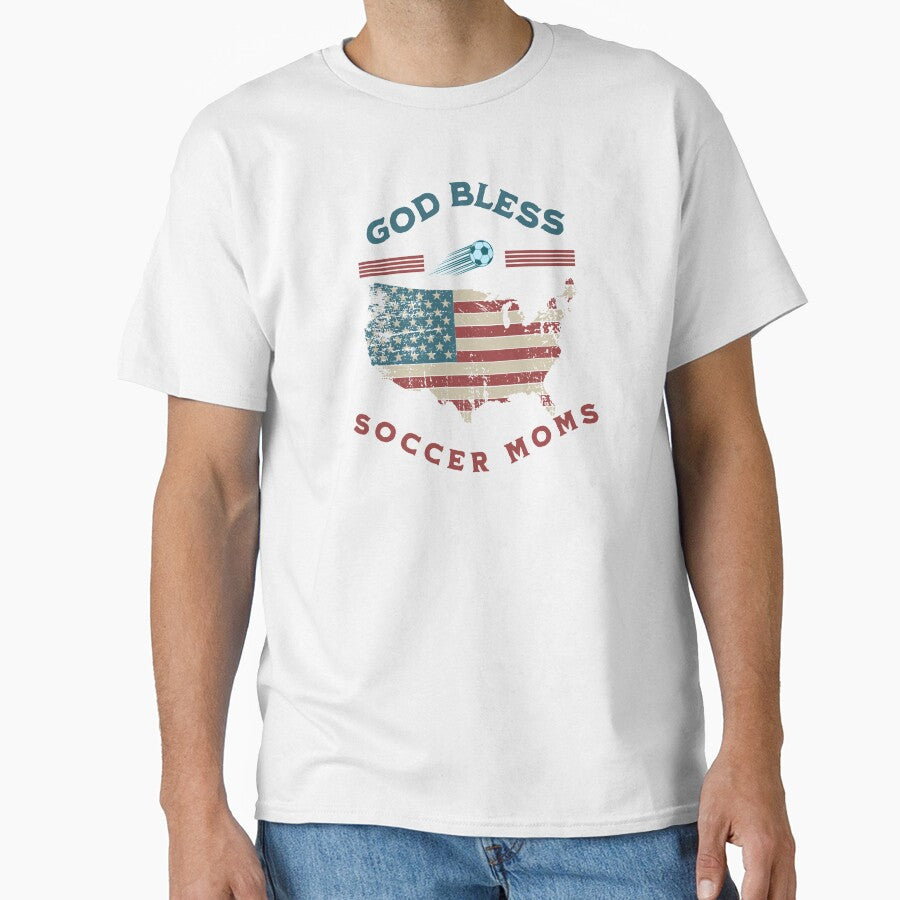 Patriotic God Bless Soccer Moms by TheUSAFantasy