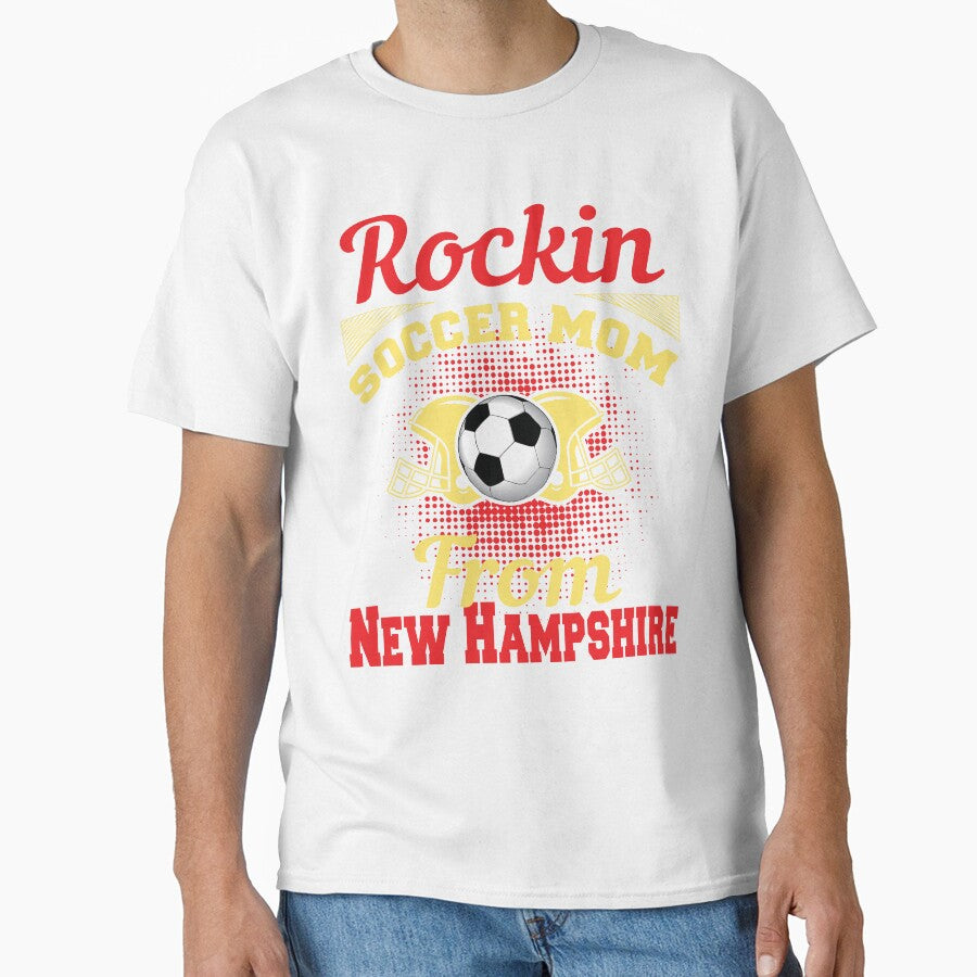Rockin Soccer Mom From New Hampshire by LarrysDesigns