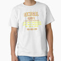 Senegal Football Fixtures T-Shirt – Group I Schedule Shirt by The Hairy Melon
