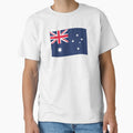 Australia Wave Flag (On Black) by STUDIO-72