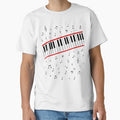 Diagonal Piano Keys Music Design by mmhmerch