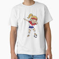 Dabbing Soccer Player Funny Croatia Fan T-Shirt girl by Pummli
