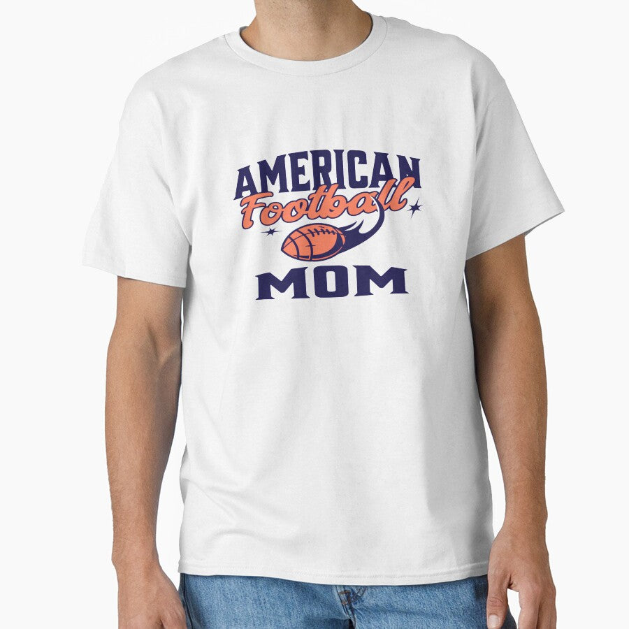 American Football:T-Shirts for Moms Who Love Football by DigiArt8Design