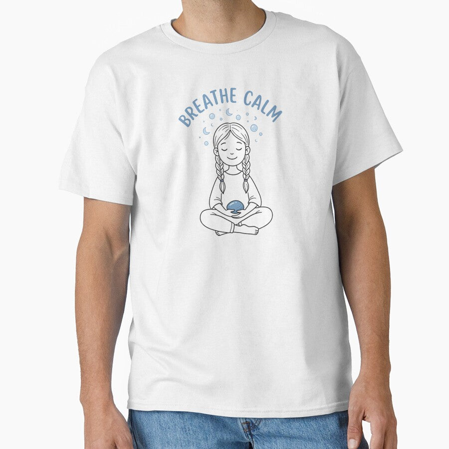 Breathe Calm Stickers and more by Mandayartstudio