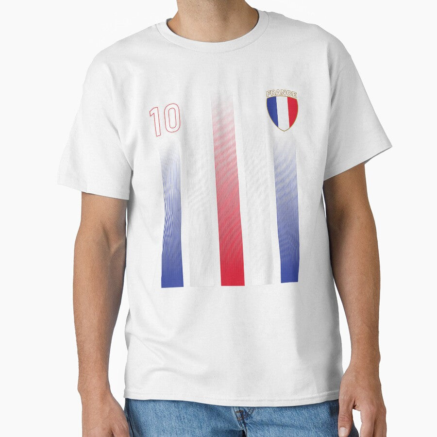 France 10 Soocer Jersey France Football Fan Soccer by helamanhudayfi
