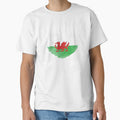 I_d Rather Be in Wrexham - Welsh Flag Heart by MimounArt