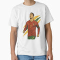 Cristiano Ronaldo Retro Portugal Football Art – Vintage Supporter Design by liondrifter
