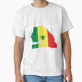 Senegal Flag Map by jsj17