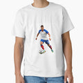 France Football – Blue White Red Soccer Art by Mukesh Saxena