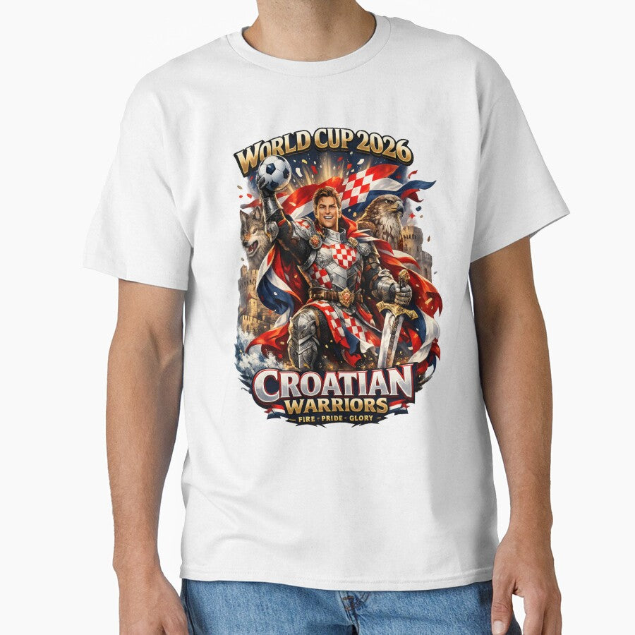 Croatian Warriors World Cup 2026 by Retro Arabica