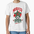 Morocco 2026 Dima Maghrib Vintage Football Fan T-Shirt | Moroccan Pride USA Canada Mexico by happyshirt27