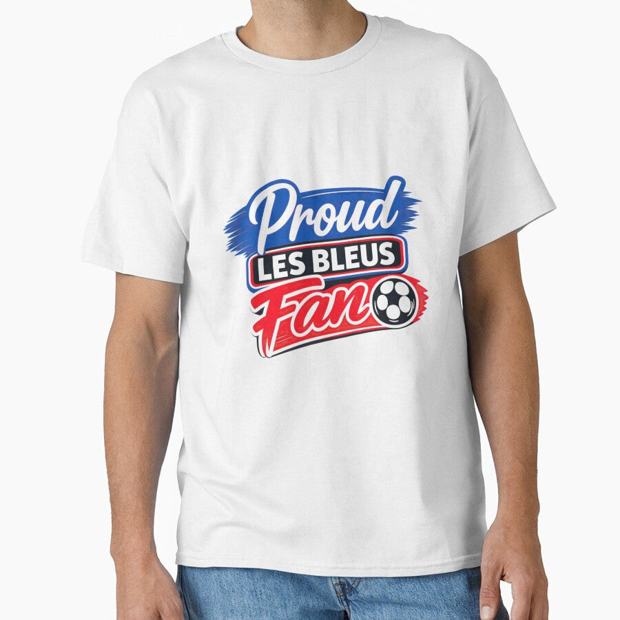 Proud Les Bleus Fan Football Graphic by Sizzorize