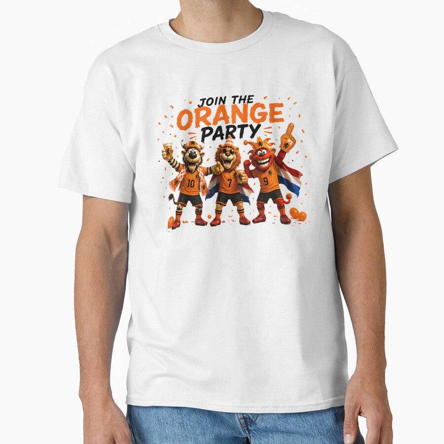Join The Orange Party Netherlands Soccer Fans by WabiSabiSjak