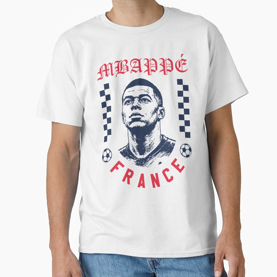 Mbappé France Football Design World Cup Soccer Fan Art Speed Star by Tattee