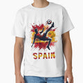 Spain Soccer Fan T-Shirt | Red Yellow Football Pride Tee | Spanish Fan Gift 2026 by 3ac-Arts