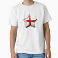 England Pride - Shiny St. George's Cross Star Design by Highlandkings