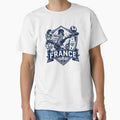 France Soccer Rooster Crest Shirt, Vintage French Football Graphic Tee, Distressed France Pride Design, Soccer Fan Gift by JonelCrafts