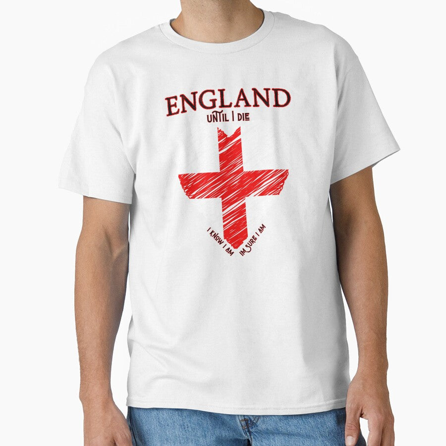 England Until I Die St George Cross by Snedsdigital