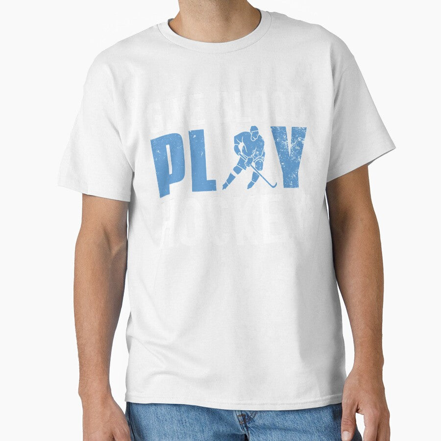 Funny Ice Hockey Player Give Blood Play Hockey Gift by tomtomd