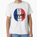 France Football Fan Cartoon Sticker | French Football Supporter by aminesez22