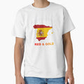 Spain Spanish Bull - My Heart Beats in Red and Gold by FancifulDesign