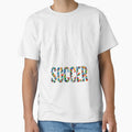 Eat Sleep Soccer Colorful Typography Sports Fan by TeNovaStudio