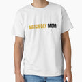Match Day Mom Soccer Shirt for Football Moms by PlayTrackCo