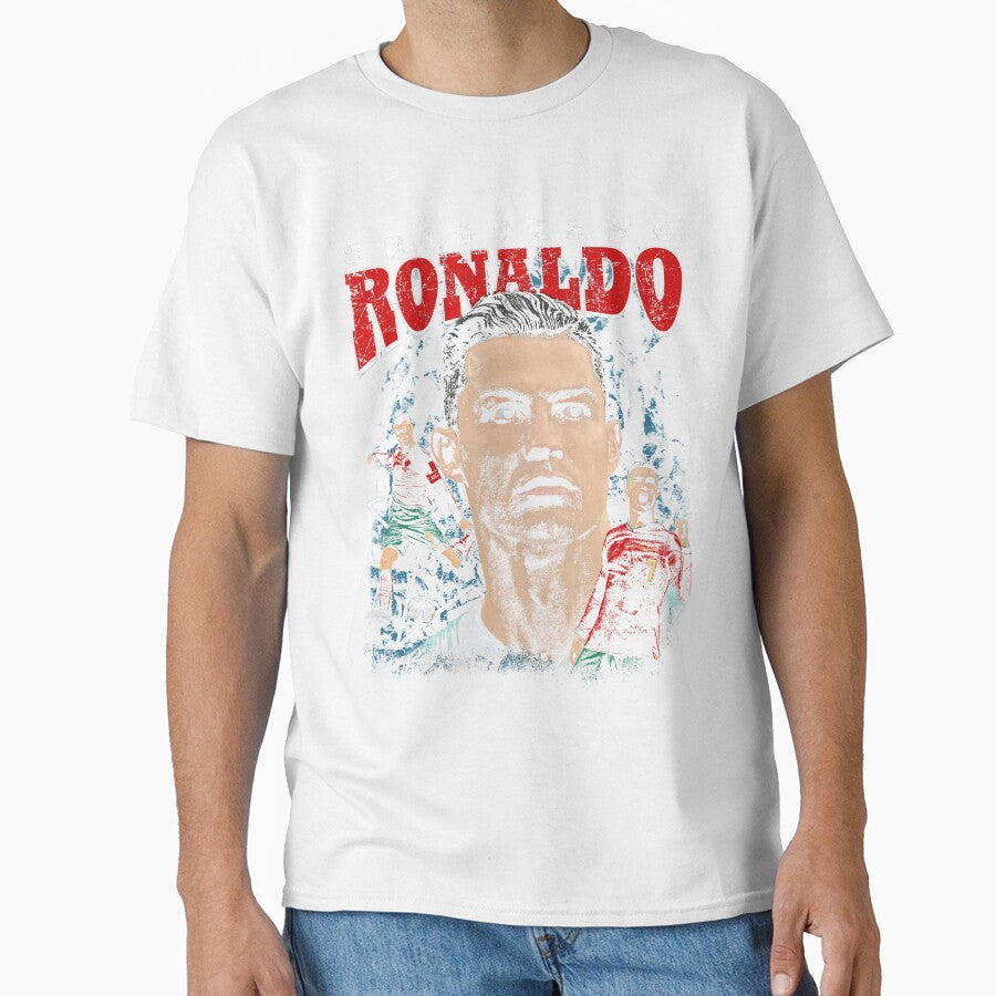 Cristiano Ronaldo CR7 Iconic T-Shirt by Qivex-po