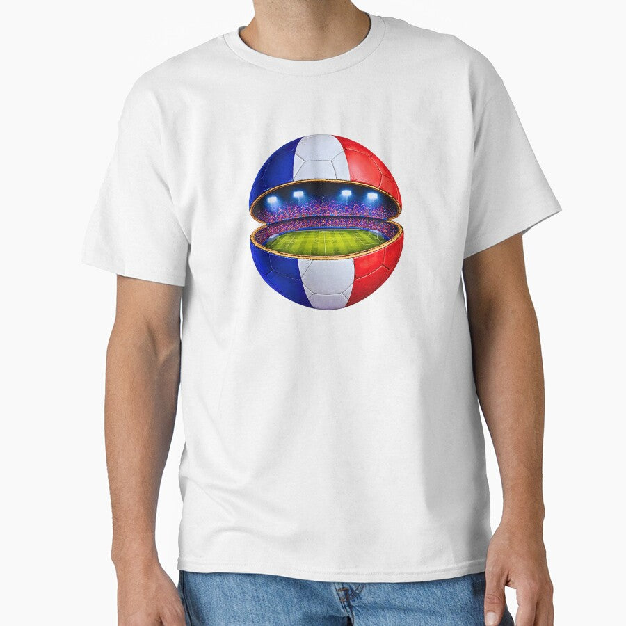 France Football Stadium Ball Design by FunToTheFullest