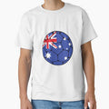 Australia Flag Soccer Ball by ehgraphics15