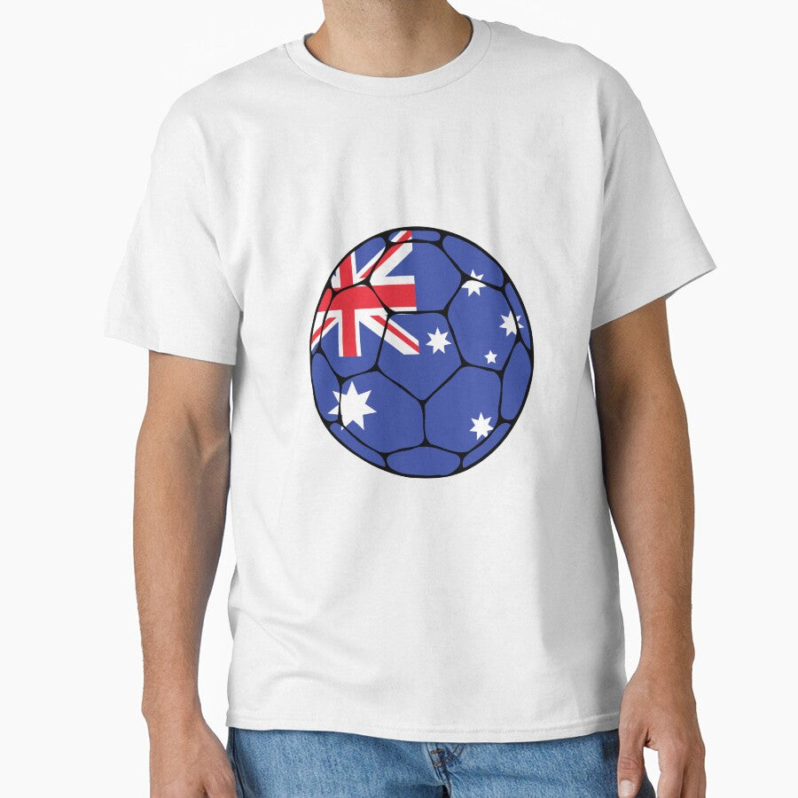 Australia Flag Soccer Ball by ehgraphics15