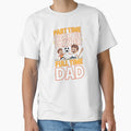 Part Time Warm Up Partner Full Time Dad – Funny Dad Humor Design by Redgiant87x