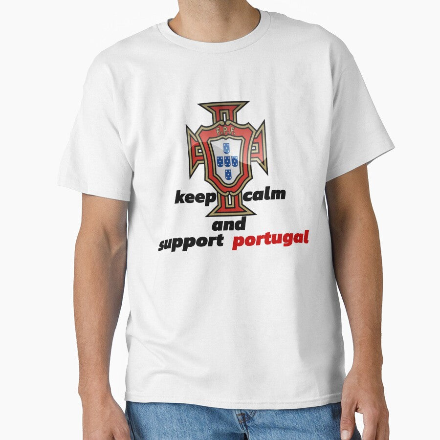 keep calm and support portugal by Top-artistO