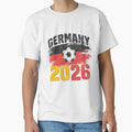 Germany 2026 Soccer Football Vintage Retro Flag by PACS0011