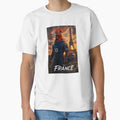 France Rooster Warrior Fantasy Football Art | Paris Fan Design by Adham2001