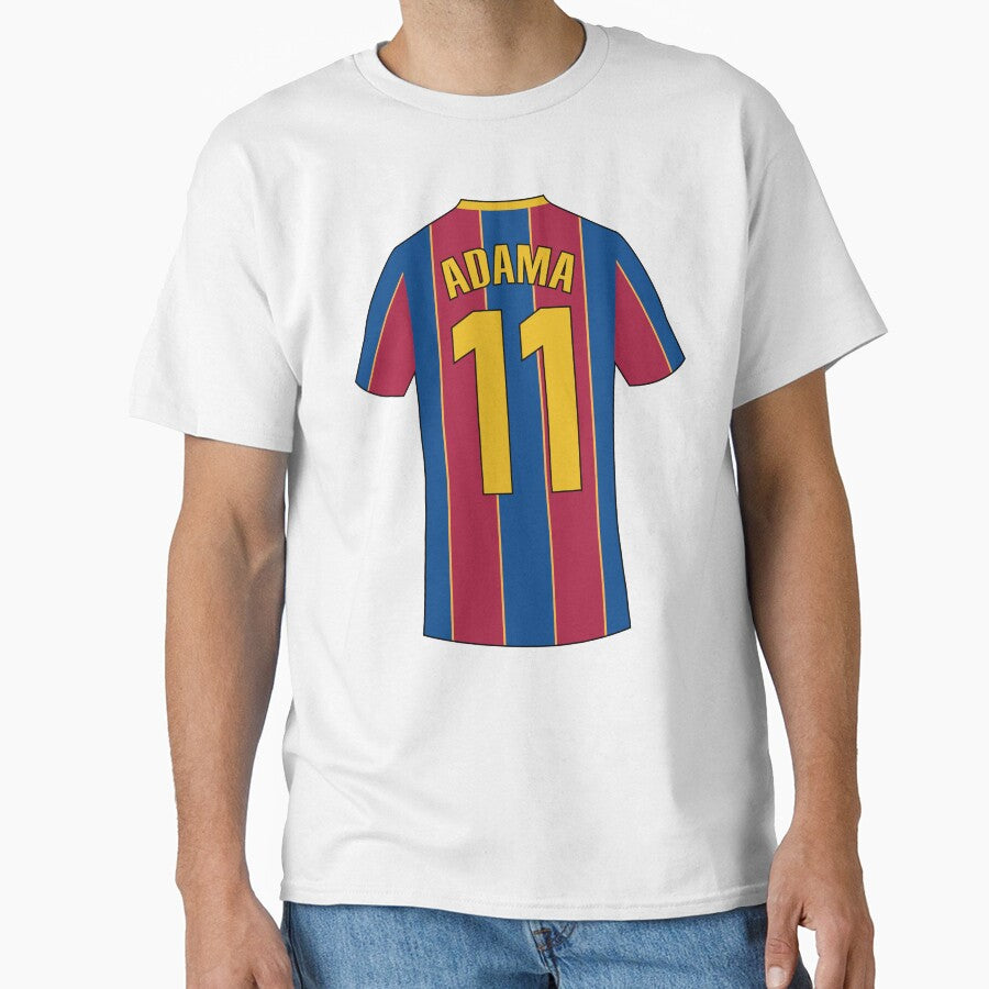 Adama Traore barcelona football jersey number 11 by Justtrendytees