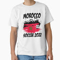 National Morocco Flag For Men Women With football Morocco fans by LAPSOStudios