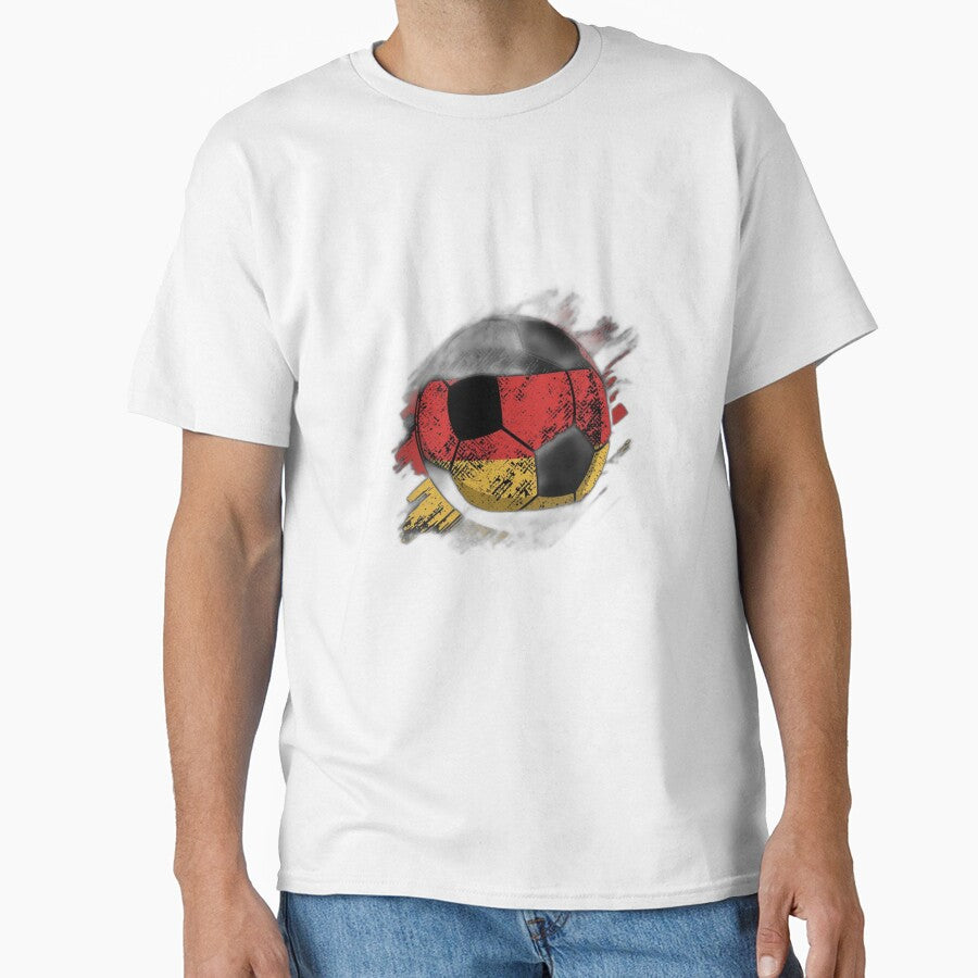 Germany Vintage Soccer Ball T-Shirt | FIFA 2026 German Football Fan Tee by YASboutik