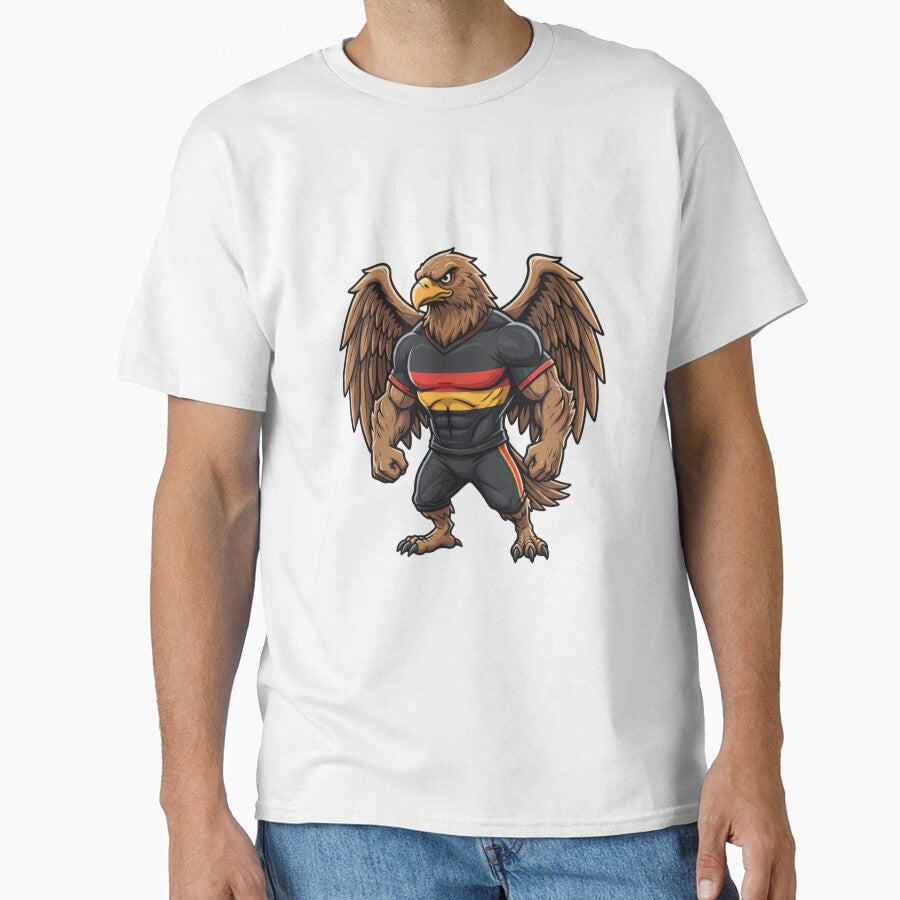 Powerful German Eagle Football Mascot 2026 by ArtByKatti