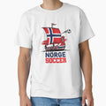 Norway Viking Longship Soccer Tee by Majorprint