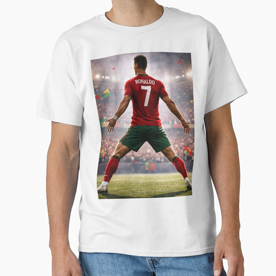 Cristiano Ronaldo Portuguese Legend Number Seven SIUUU by Lifeinfinityoff