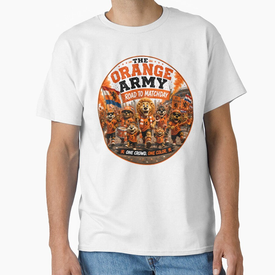 The Orange Army Road To Matchday – Dutch Soccer Fans by WabiSabiSjak