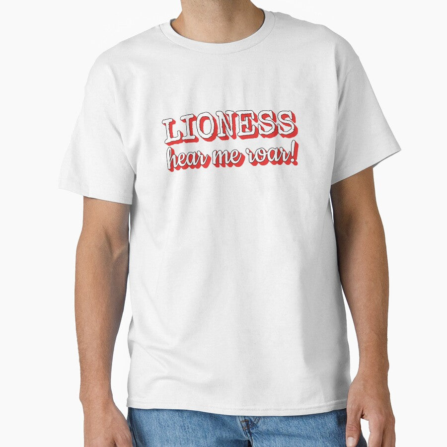 Fun Lioness Hear Me Roar Cool Women's Football Design by TrulyEpoque