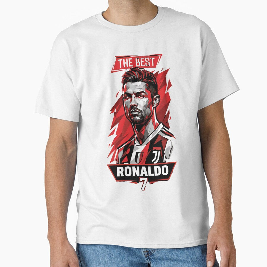 Cristiano Ronaldo CR7 Geometric Vector Portrait by Sizzorize