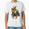 Australia Kangaroo Soccer Ball Football Aussie Supporter 2026 by wishtopia