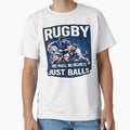 Rugby No Pads No Helmets Just balls by AlphaTeez